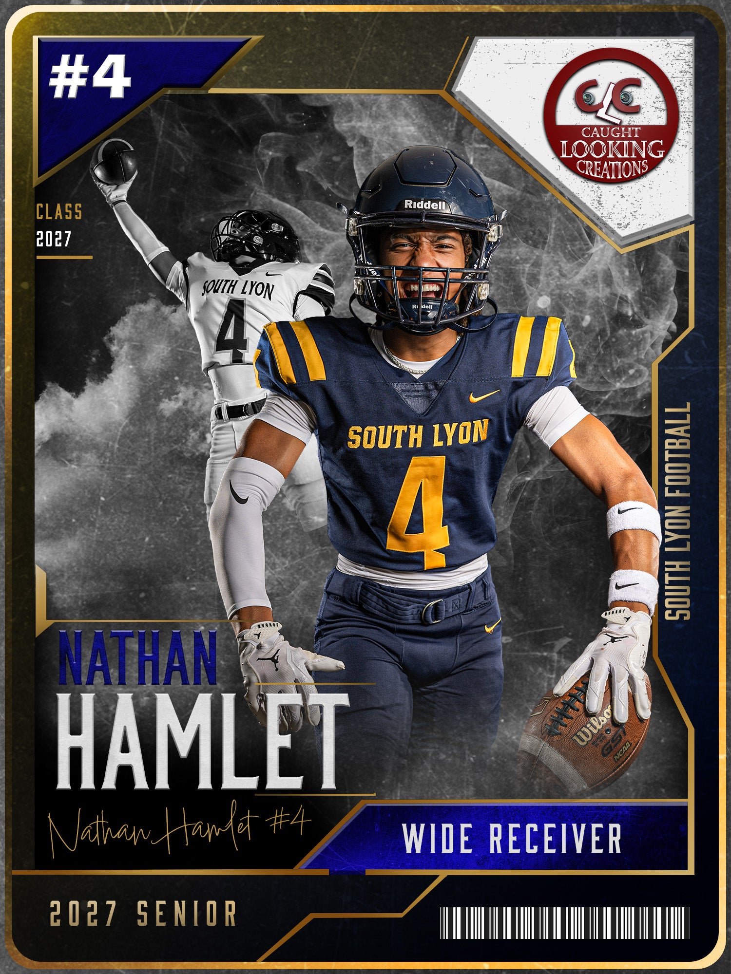 Player Card Template